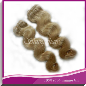 20 inch virgin remy brazilian hair weft,100% hand tied virgin indian remy hair weft,virgin hair weft
