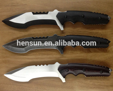 Custom G10 Handle Hunting Fixed Blade Knife