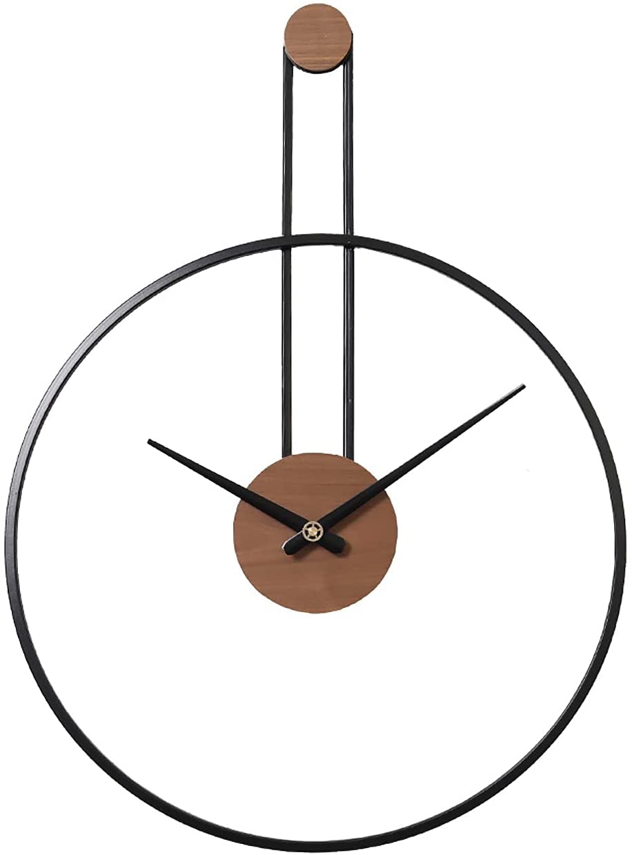 Duży dekoracyjny zegar ścienny do salonu