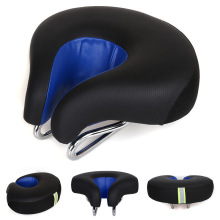 New noseless bicycle saddle