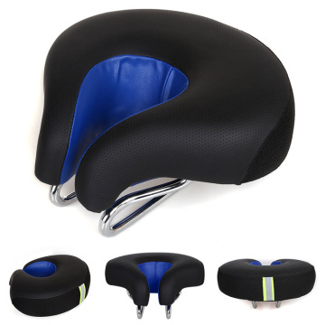 New noseless bicycle saddle
