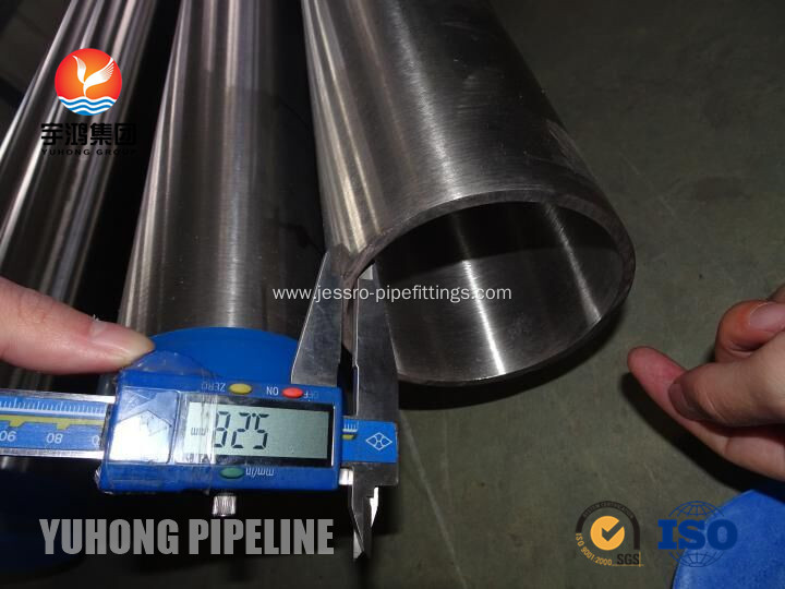 ASTM B163 / ASTM B515 Alloy Incoloy Pipe Incoloy 825 EN 2.4858 With Chemical Resistance