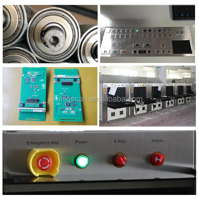 Dual Energy X Ray Security Baggage Scanner Airport Baggage Scanner  SF5636 X Ray Security Screening System
