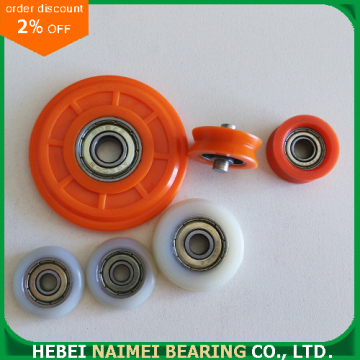 Plastic Injected Roller Ball Bearing