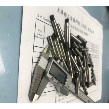 Tungsten carbide tool machining custom threaded pins