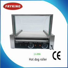 CE approved high quality 5 Rollers hot dog roller grill machine