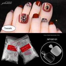 Wholesale Artificial False Toe Nails - Natural Press-on Toe Nails for Beauty