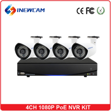 Inewcam 4CH 1080p PoE NVR Kit Home Security Camera System Outdoor