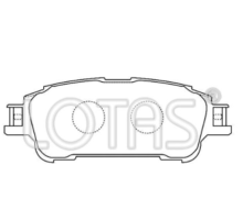 Brake Pad Set Adapted Eurocargo Brake Pad