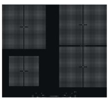 Hob Hotpoint Induction Black Glass Top