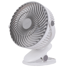 USB Rechargeable AC DC Desk Fan for Office Table Top