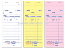 CT-11A waiter docket book