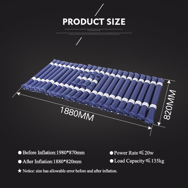 Medical anti bedsore alternating pressure air mattress with replaced air chamber