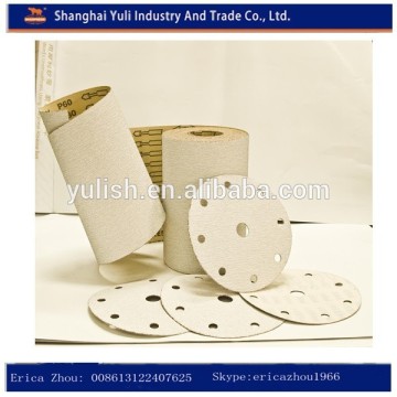 7 inch abrasive velcro sanding disc/abrasive paper disc