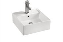 White glazed basin Art washbasin ceramic wash basin