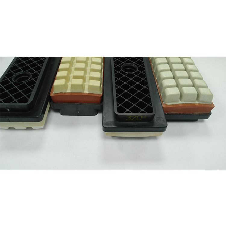 Personalize Glaze Tile Abrasive Garnet Edge Polishing Pads Square Teeth