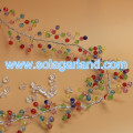 Fasetowany kryształowy koralik Garland Wire Beaded Branch