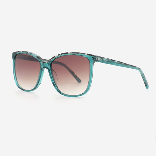 Cat Eye Lamination Acetate Female Sunglasses 23A8098