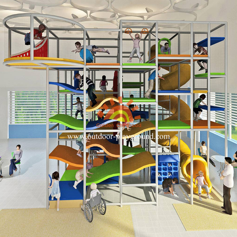 Large Play Structure Indoor Playground