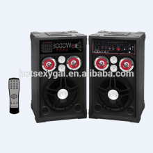 S6501 professional dual 18" subwoofer speaker box with CE and RoHS