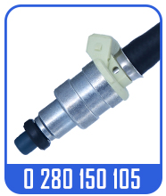 DEFUS inyectors de gasolina fuel injector for Sierra 2.0 OEM 0280150985 nozzle injector