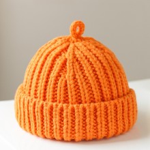 Fashion knit beanie hat for kids skull cap