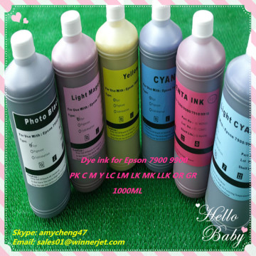 Wide format Pigment/dye ink For Epson 7900 9900 7910 9910 ink