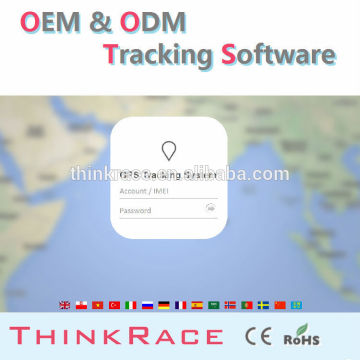 Easy Use vehicle tracking cell phone gps tracking software /gps tracking systems/gps tracker by Thinkrace