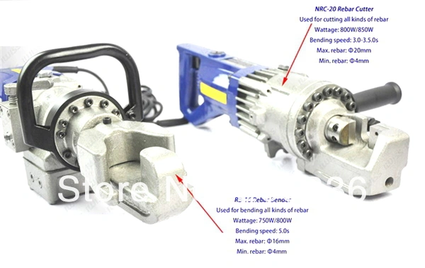 Igeelee Portable Electric Rebar Cutter Nrc-20 4-20mm