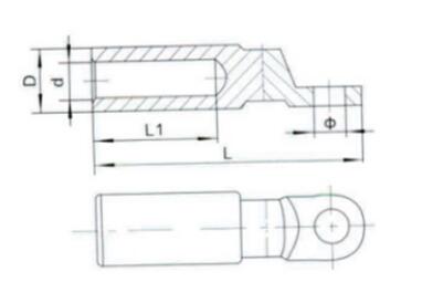 Export Type Cu-Al Terminal Lug