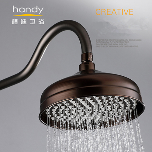 Brown Bronze Classical European-style Shower Kit