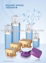 Square acrylic eye cream jar