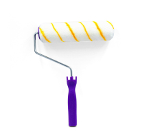 Affordable Non-Drip Wall Paint Rollers with Foam Heads and Handles