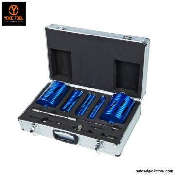 Portable Diamond Dry Core Bits Case Hole Saw Arbor Extension