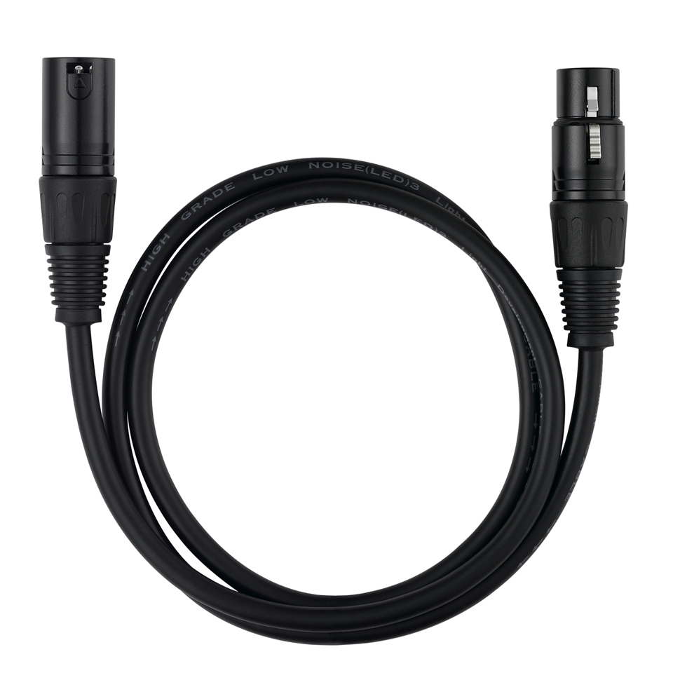 3 Pin XLR Female to XLR male Speaker Microphone Balanced Audio Cable