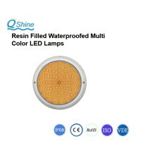 Resin Filled 100% waterproof IP68 led pool lights