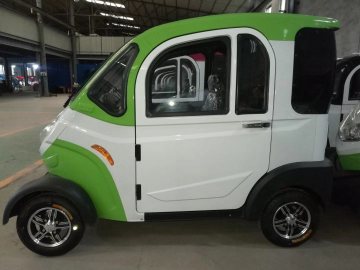 Electric cars on the street