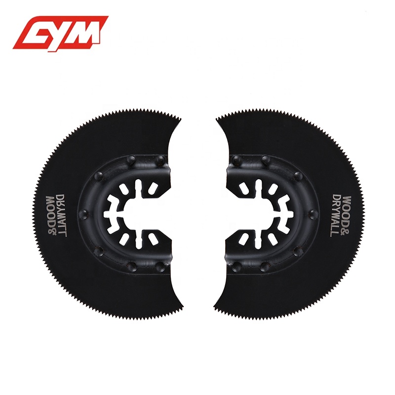 88mm Semi circle segment Oscillating Tool Saw Blade for cutting wood drywall and plastic