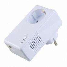 200Mbps Powerline Passthrough Adapter, PLC Mode, Homeplug AV Standard