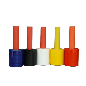 New model stretch film with colour handle