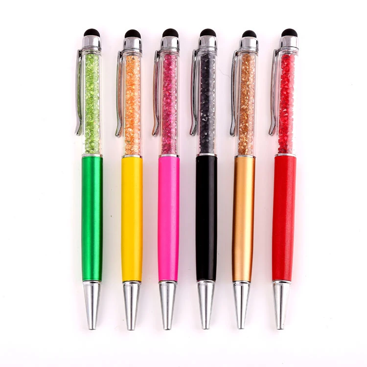 Crystal Diamond Touch Screen Ball Pen Capacitive Stylus Pen