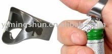Ring bottle opener