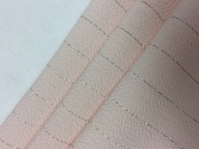 Polyester Bubble With Silver Lurex Solid Fabric