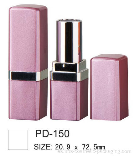 Square Plastic Empty Lipstick Packaging