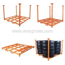 Warehouse commercial metal steel stackable foldable pallet converter