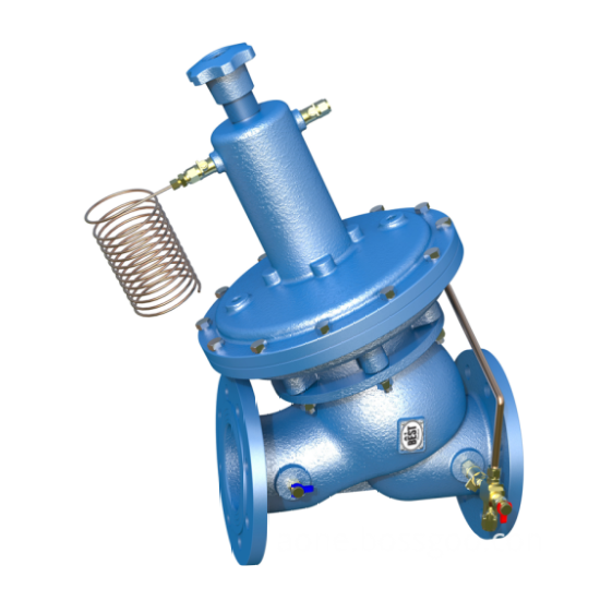 Self-actuated differential pressure control valve DN65