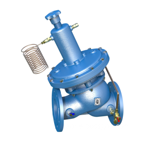 Self-actuated differential pressure control valve DN65