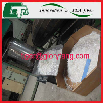 PLA fiber for sanitary paper roll