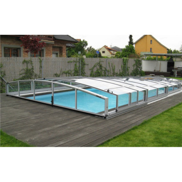 diy Polycarbonate Shade Retractable Swimming Pool Enclosures
