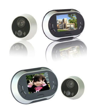 Paten Design Apartment Doorbell Viewer With Wide Lcd Screen Islamic Family Use Door Bell